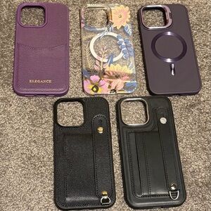 5 bundle-Phone cases for iPhone 14 Pro Max 6.7 inch”